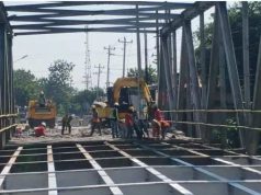 Pembongkaran Lantai Jembatan Getasrejo Hampir Selesai, Minta Masyarakat Tetap Bersabar