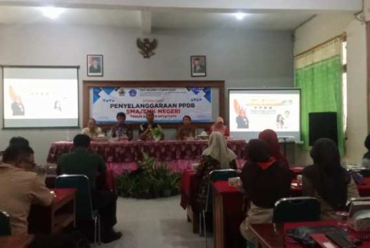 Sosialisasi Juknis PPDB SMA dan SMK Negeri, Jalur Zonasi Ada Ketentuan Baru Terkait Domisili