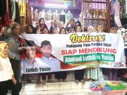Paguyuban Pedagang Pasar Pagi Kota Tegal Deklarasi Dukung Ahmad Luthfi-Gus Yasin