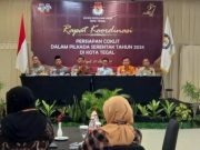 KPU Kota Tegal Gelar Rakor Persiapan Coklit Pilkada 2024
