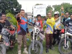 Komunitas Trail KLX Kota Tegal Dukung Ahmad Luthfi Jadi Gubernur