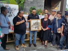 Kolaborasi 50 Karya Pelukis dari Empat Kota dalam Pameran Padang Jingglang