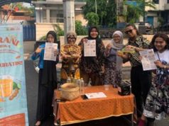 Mahasiswa Ilkom USM ‘Berani Sejiwa’ di CFD Simpanglima