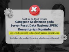 Server PDN Gangguan, Imigrasi Tetap Layani Perlintasan dan Permohonan Paspor