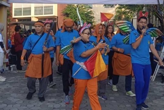Dies Natalis Ke-37 USM, Ratusan Civitas Akademika USM Ikuti Jalan Sehat