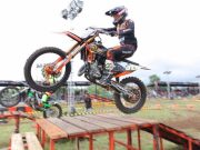 Trial Game Dirt, Adu Gengsi Pembalap Motocross Nasional di Lapangan Garnisun