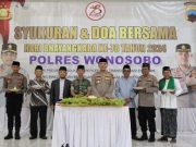 HUT Bhayangkara Ke-78, Polres Wonosobo Gelar Doa Bersama Lintas Agama