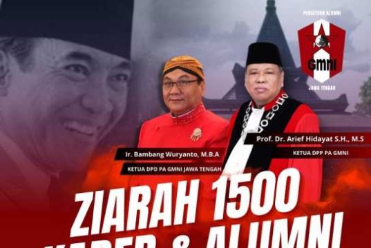 1.500 Kader dan Alumni GMNI Jateng Ziarah ke Makam Bung Karno