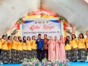 Pertama Kali Dilakukan di Kecamatan Kembang, Pelepasan Siswa Kolaborasi TK Tunas Harapan dan SDN 2 Kaliaman