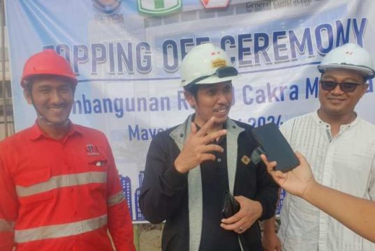 Pengecoran Atap Tandai Rampungnya Struktur Bangunan RSI NU Cakra Medika Jepara