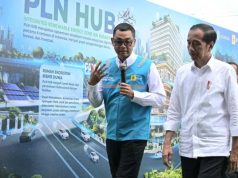 Presiden Jokowi Tandai Pembangunan PLN Hub, Pusat Ekosistem Transisi Energi dan Layanan Digital di Jantung IKN