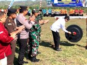 TMMD Sengkuyung Tahap III Dibuka dengan Pemukulan Gong