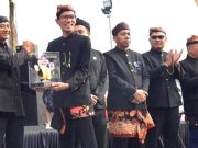 Busana Adat dan Kesenian Tradisional Meriahkan Launching Maskot Pilkada