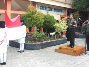 Jadi Pembina Upacara di SMK, Ini yang Dipesankan Dandim Kepada Siswa