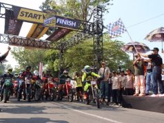 4.000 Pemotor Trail KODE#5 Bawa Pesan Kamtibmas Polres Kebumen