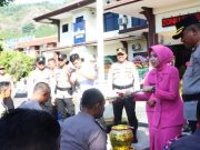 Sebanyak 30 Personel Menerima Kenaikan Pangkat