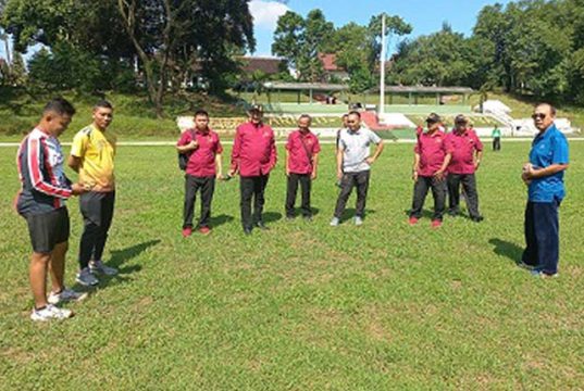 Kunjungan Balasan KONI Kota Magelang. Bertemu Atlet Armed 3/Naga Pakca dan Meninjau Sarpras