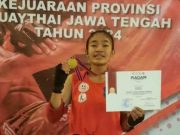 Atlet Muaythai Kota Tegal Raih Medali Emas di Kejurprov Jateng