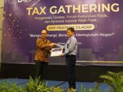 Pertamina Patra Niaga JBT Setor Pajak Rp 42,1M di Kabupaten Cilacap