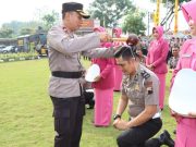 Sebanyak 44 Anggota Polres Kudus Peroleh Kenaikan Pangkat