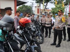 Kapolres Kudus Cek Kendaraan Dinas Personel Jelang Pilkada