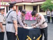 Kapolres Blora Pimpin Sertijab Kasat Intelkam dan Kapolsek Bogorejo