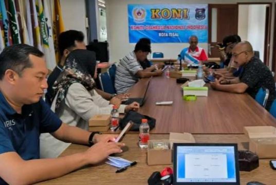 Anggaran KONI Kota Tegal Dipangkas Rp 1 Miliar
