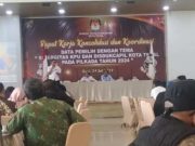 KPU Kota Tegal Gelar Raker Konsolidasi dan Koordinasi dengan Disdukcapil