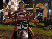 Lantian Juan Juara Umum Seri Perdana Trial Game Dirt 2024