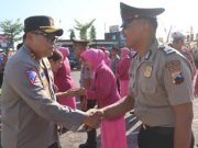 21 Anggota Polres Tegal Kota Naik Pangkat
