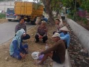 Satlantas Polres Grobogan Blusukan, Sosialisasi Tertib Lalu-Lintas Sampai ke Pinggir Sawah