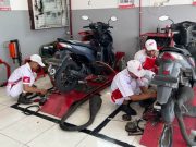 Gelar Skena Garage, Pos AHASS TEFA SMKN 1 Wonosegoro Layani Servis untuk Jurnalis