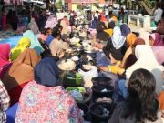 Syukuran Perbaikan Jalan Desa, Warga Bangsri Mangan Berkat Bareng Pejabat
