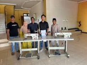 WANXINDA Group Berikan Bantuan Mesin Jahit dan Sembako Pesantren Mansajul Ulum