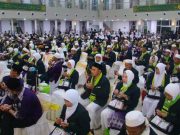 Suasana Haru Warnai Penyambutan Jamaah Haji Kudus