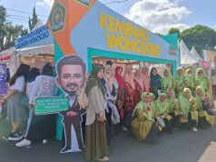 Kado Hari Jadi Ke-199, Kantor Kemenag Ramaikan “Wonosobo Festival UKM Expo 2024”