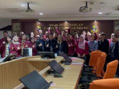Mahasiswa Magister Hukum USM KKL di Universitas Malaya Malaysia