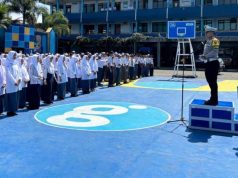 Sosialisasi Operasi Patuh Candi di SMA Muhammadiyah Wonosobo