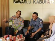 Koordinasi Jelang Pilkada, Kapolres Sambangi Kantor Bawaslu