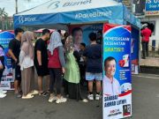 Posisi Semakin Kuat, Relawan Ahmad Luthfi Terus Tarik Simpati Warga