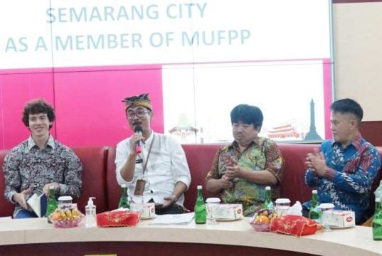 Program Ketahanan Pangan Kota Semarang Mendapat Apresiasi Delegasi MUFPP