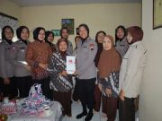 Sambut HUT Ke-76, Sesepuh Polwan Polres Kebumen Beri Wejangan