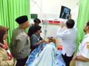 Kapolres Jenguk Anggota Pramuka yang Tertimpa Pohon Tumbang