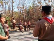 Pohon Tumbang, 19 Siswa Peserta Upacara Pramuka Luka