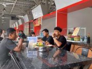 PKL Sumringah Tempati Kapal Mendoan, Pengunjung pun Nyaman