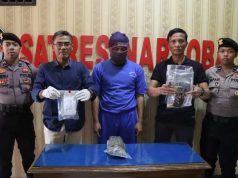 Polisi Ringkus Pemuda Pohkumbang yang Simpan Ganja di Kamar Kos