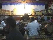 Wayang Kulit Lakon Bima Suci Dimainkan oleh Tiga Dalang