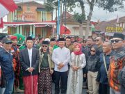 Arif-Rista Daftar Pertama di KPU, Diantar Ulama, Politisi dan Tokoh Ormas