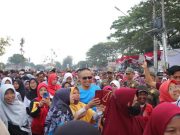 Belasan Ribu Peserta Ikut Jalan Sehat Bersama Bupati Kebumen