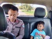 Polsek Buluspesantren Jemput Bocah Tersesat Cari Ayah di Pantai
